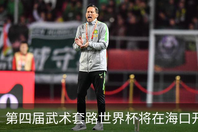 第四届武术套路世界杯将在海口开赛 30多个国家和地区人员参赛